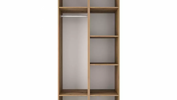 Шкаф распашной комбинированный двухдверный Art In Head №13 Light, ширина 80 см 7