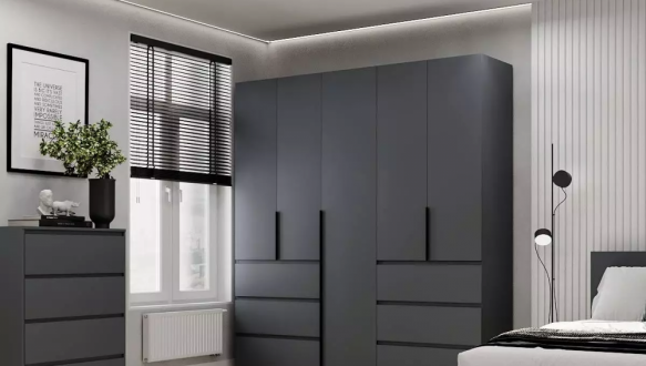 Шкаф распашной комбинированный 5-дверный Art In Head №3 Light 200 см 0