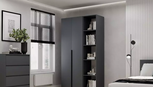 Шкаф распашной комбинированный двухдверный Art In Head №11 Light, ширина 120 см 0