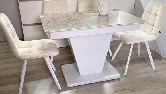 Стіл кухонний розкладний Джем Slide / Слайд 110-150 см 21