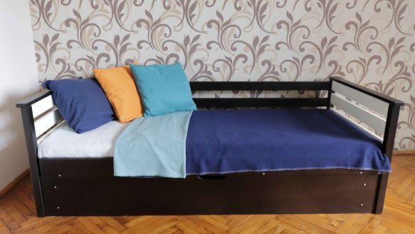 Односпальне ліжко з підйомним механізмом Телесик 4