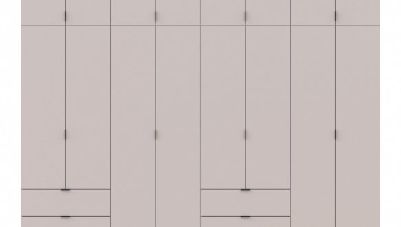 Шкаф для одежды Дорос Лукас кашемир 8 дверный 320 см 4