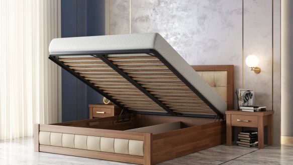 Ліжко Мадрид Плюс з підйомним механізмом 0