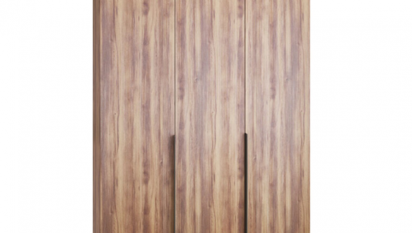 Шкаф Mebelstar Оскар трехдверный с антресолью и ящиками Дуб янтарный 150 см 2