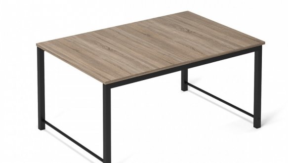 Стіл-трансформер Just Fiji Дуб вінтаж оксид/Чорний 4
