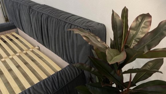 Ліжко м'яке двоспальне Шик Галичина Ресофт 6