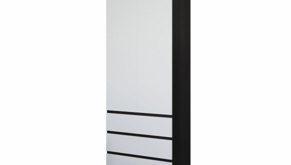 Шафа Морелі Т211 2 дверна венге з трубою 80 см 3