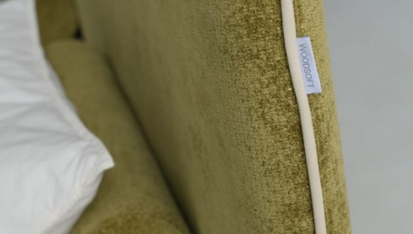 Ліжко м'яке двоспальне Woodsoft Torino / Торіно 8