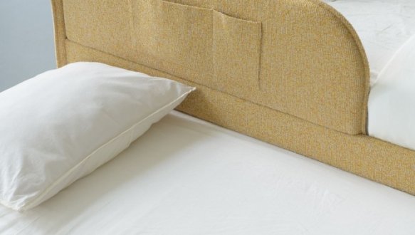 Кровать детская мягкая с дополнительным спальным местом и бортиком Wooodsoft Todi / Тоди 6