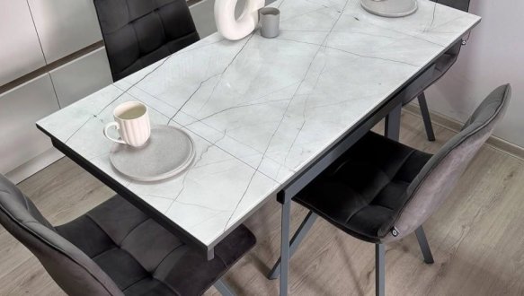 Стол кухонный раскладной Джем Slim / Слим 90 10