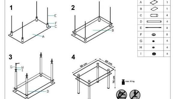 Стол LESTER 60х90 2
