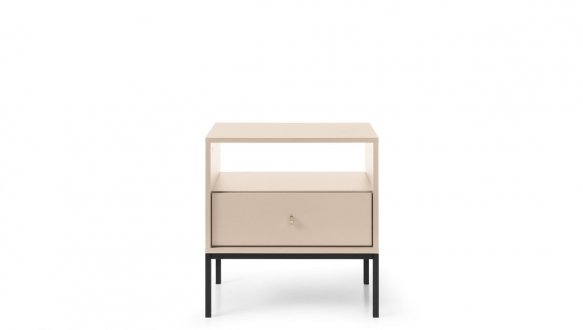 Тумба прикроватная черные ножки MS54 Mono 0