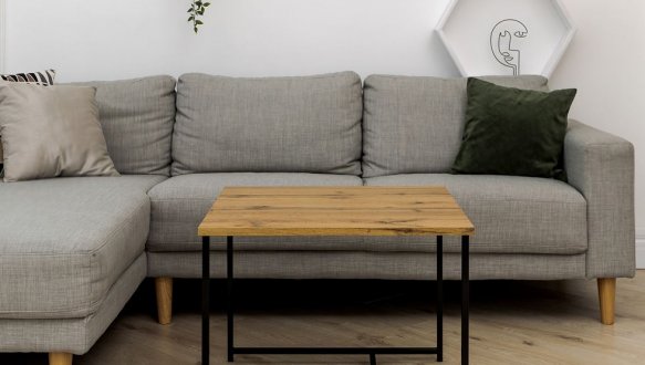 Столик Квадро М дуб