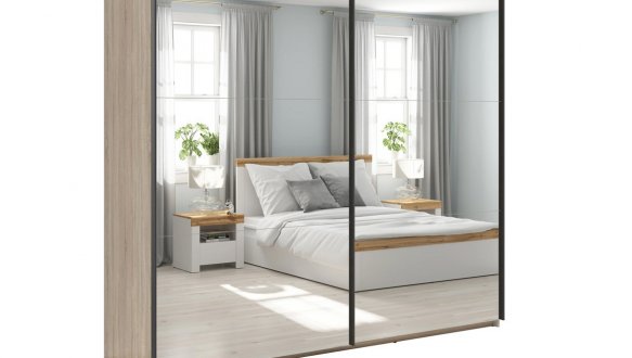 Шафа-купе із дзеркалами SZF/220/2M Tetrix 