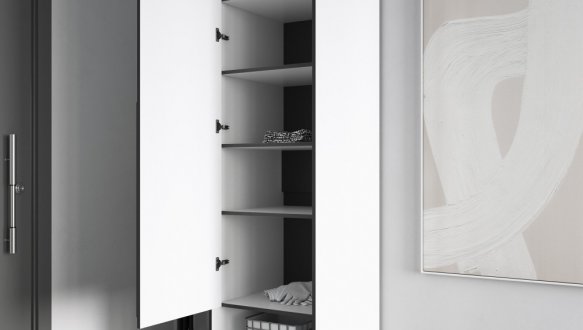 Шафа Морелі R-0001 Рамо 1 дверна біла 52 см 0