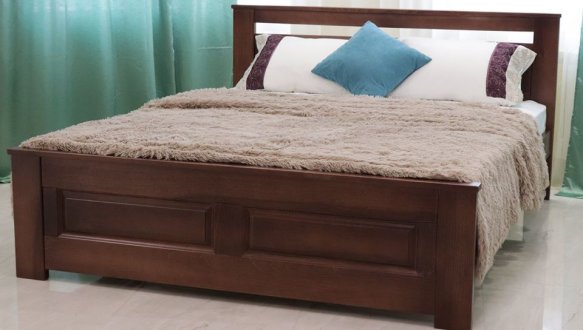 Ліжко дерев'яне Дрімка Клеопатра Бук