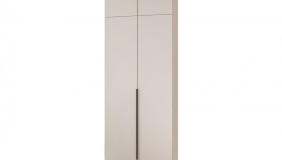 Шкаф Mebelstar Оскар двухдверный с антресолью Кашемир 100 см 0