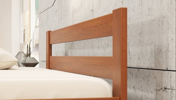 Ліжко дерев'яне Camelia Альпіна масив Бук 10