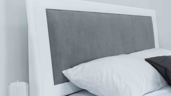 Ліжко двоспальне дерев'яне Дрімка Орфей Бук 16