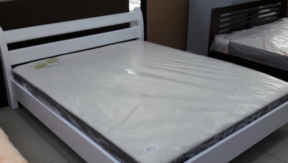 Ліжко дерев'яне ArborDrev Венеція Сосна / Бук Білий 0