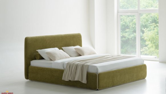 Ліжко м'яке двоспальне Woodsoft Torino / Торіно 13