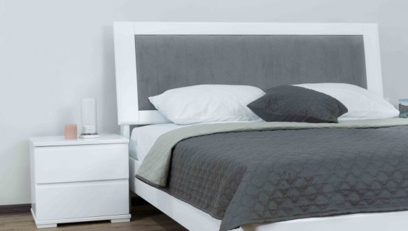 Ліжко двоспальне дерев'яне Дрімка Орфей Бук 18