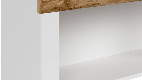 Модульна спальня Holten/Холтен BRW Poland Білий/Дуб вотан/Білий глянець 8