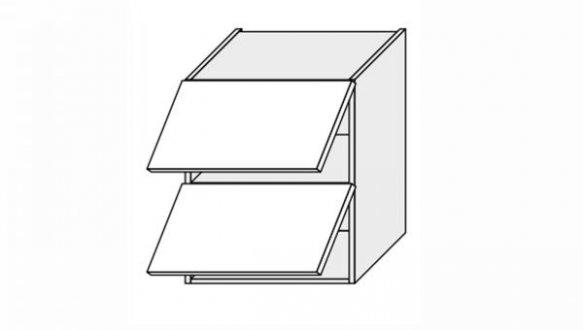 Секція верхня 80В/720 2дв Газ Ліфт Міленіум