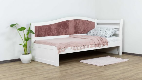 Односпальне ліжко з вставкою МДФ Софі 2