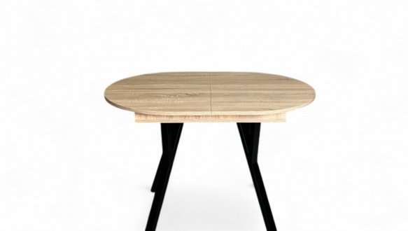 Стіл овальний розкладний Elips Slide / Еліпс слайд MebliRoMax 110 ЛДСП 18 мм 1