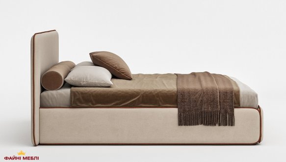 Ліжко м'яке Woodsoft Torino / Торіно з підйомним механізмом та нішею для білизни 2