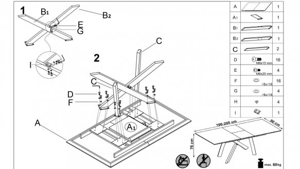 Стіл Capital 2 2