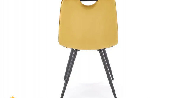 Стул K-521 горчичный/черный 4