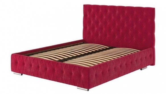 Кровать мягкая двуспальная Городок меблі Арабель с подъемным механизмом и нишей для белья 8