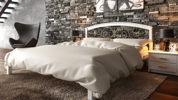 Ліжко Британія + Ковка 2