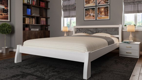 Ліжко Ретро + Ковка 2