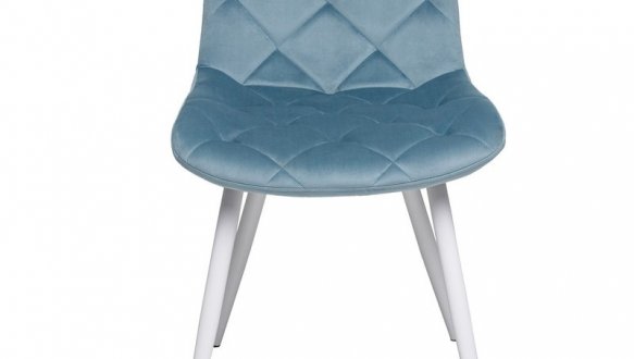 Стул M-45 голубой топаз + белый 4