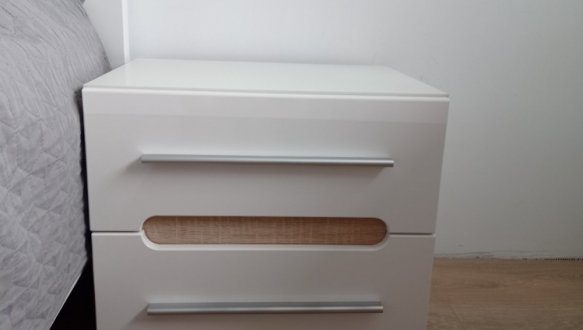 Тумба прикроватная Бьянко Белый 0