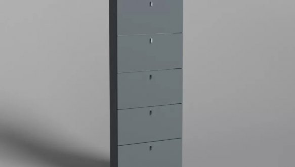 Тумба для обуви №2 Matroluxe на 5 ящиков 0