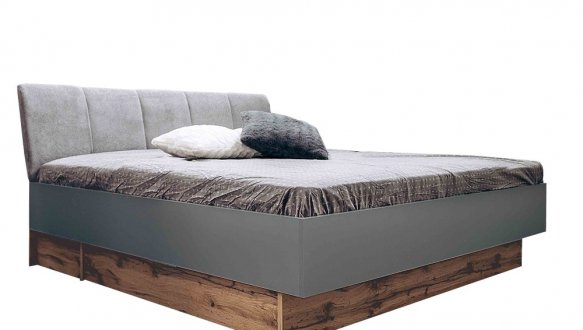 Кровать 1.6х2.0 мягкая спинка с ящика без каркаса Линц 3
