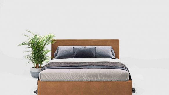 Кровать мягкая Woodsoft Kioto / Кіото 3