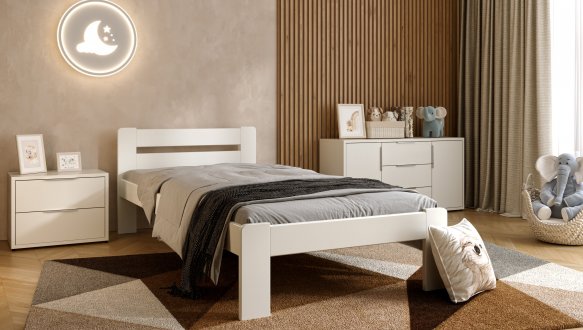 Дитяче ліжко дерев'яне DrevKO Еко Емаль