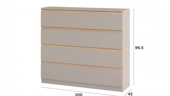 Комод 4Ш Фрида Тоффи 0