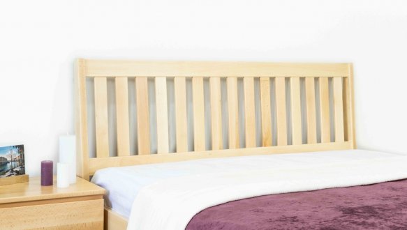 Ліжко двоспальне дерев'яне Дрімка Каміла Бук 2