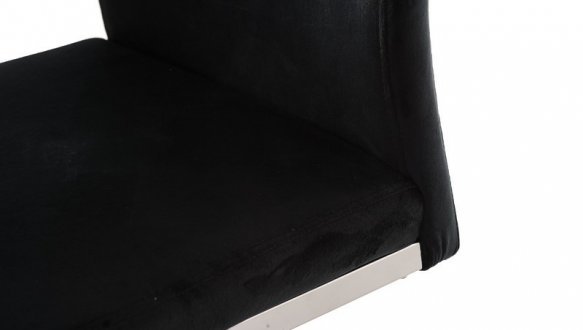 Стілець S-120 чорний велюр 7