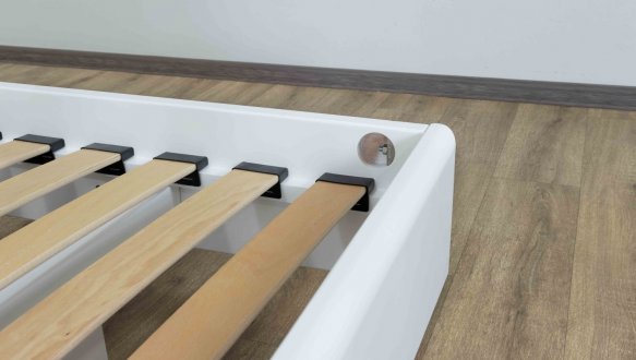 Ліжко двоспальне дерев'яне Дрімка Орфей Бук 11