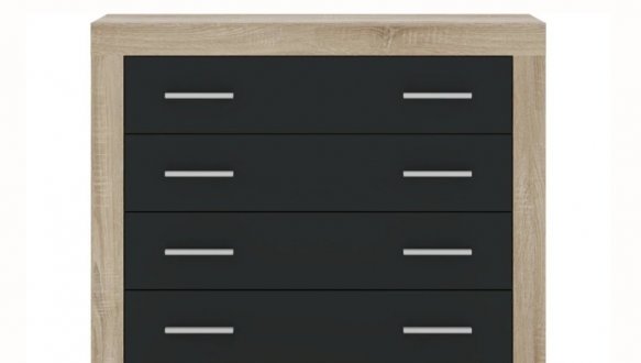 Спальня Sara/Сара Гербор №2 з комодом 4S та дзеркалом 3