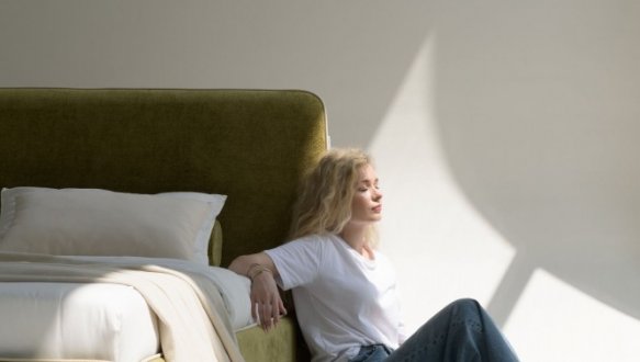 Ліжко м'яке двоспальне Woodsoft Torino / Торіно 15