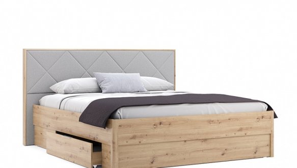 Модульна спальня Reymond/Реймонд Міромарк Дуб артизан/Білий глянець 2