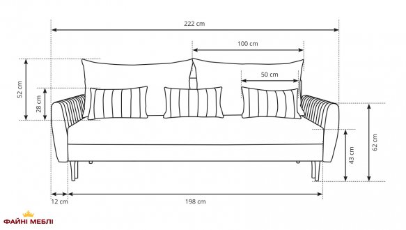 Диван Frezja 16